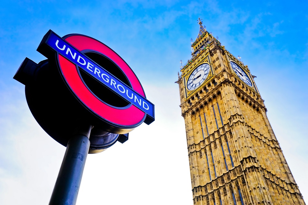 United Kingdom, cashless, subway