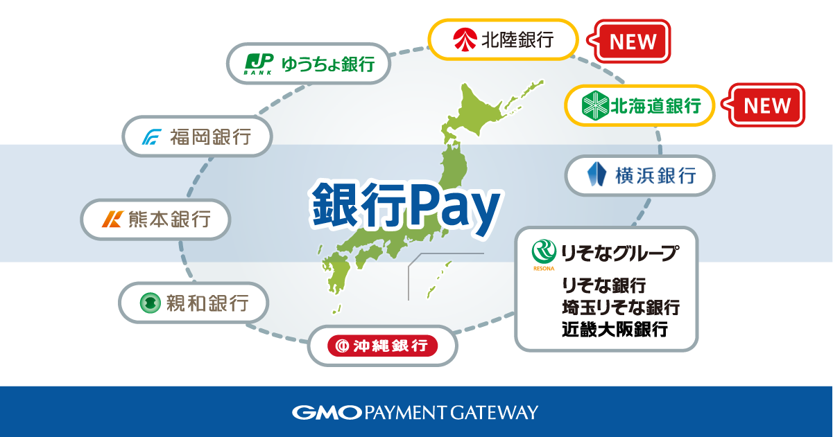 ほくほくFGの北陸銀行に銀行口座連動型スマホ決済サービス「銀行Pay」をシステム提供