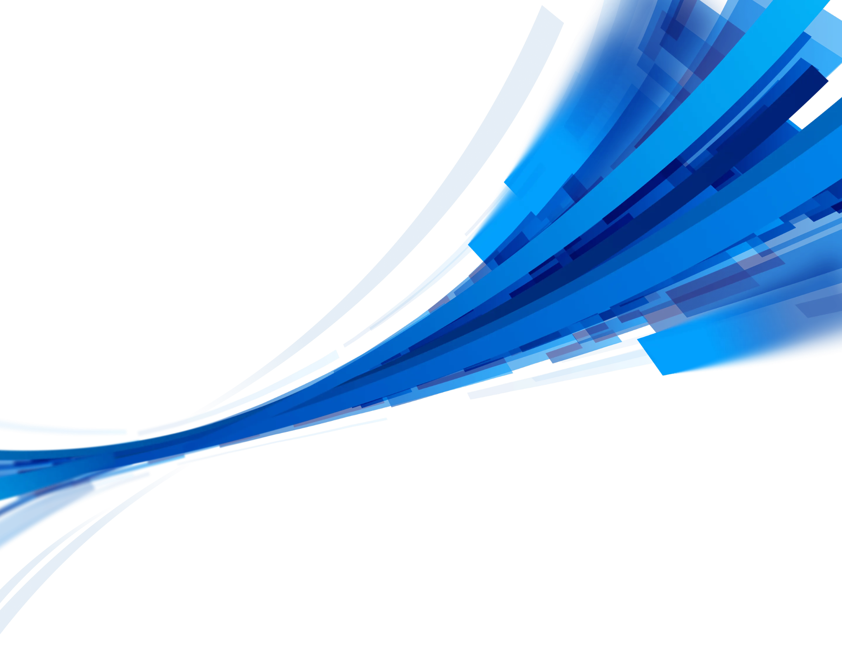 青い光の線が放射状に広がる抽象的な幾何学模様の背景